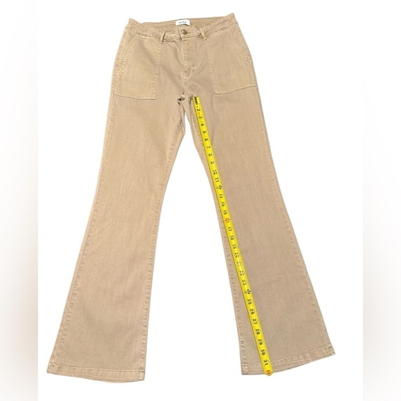 Pistola Cargo Bootcut Khaki High Rise Pants Women’s Size 30 - Picture 7 of 8